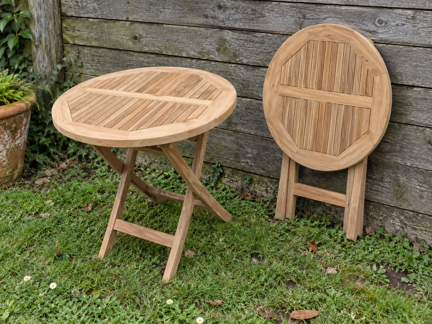 Classic ronde klaptafel A — AJOT-016