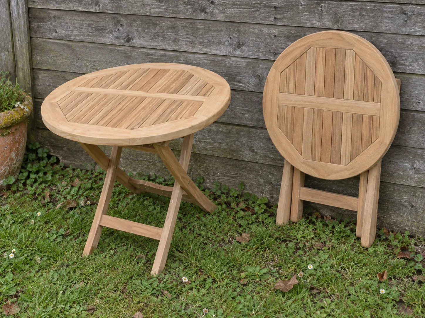 Classic ronde klaptafel B — AJOT-017