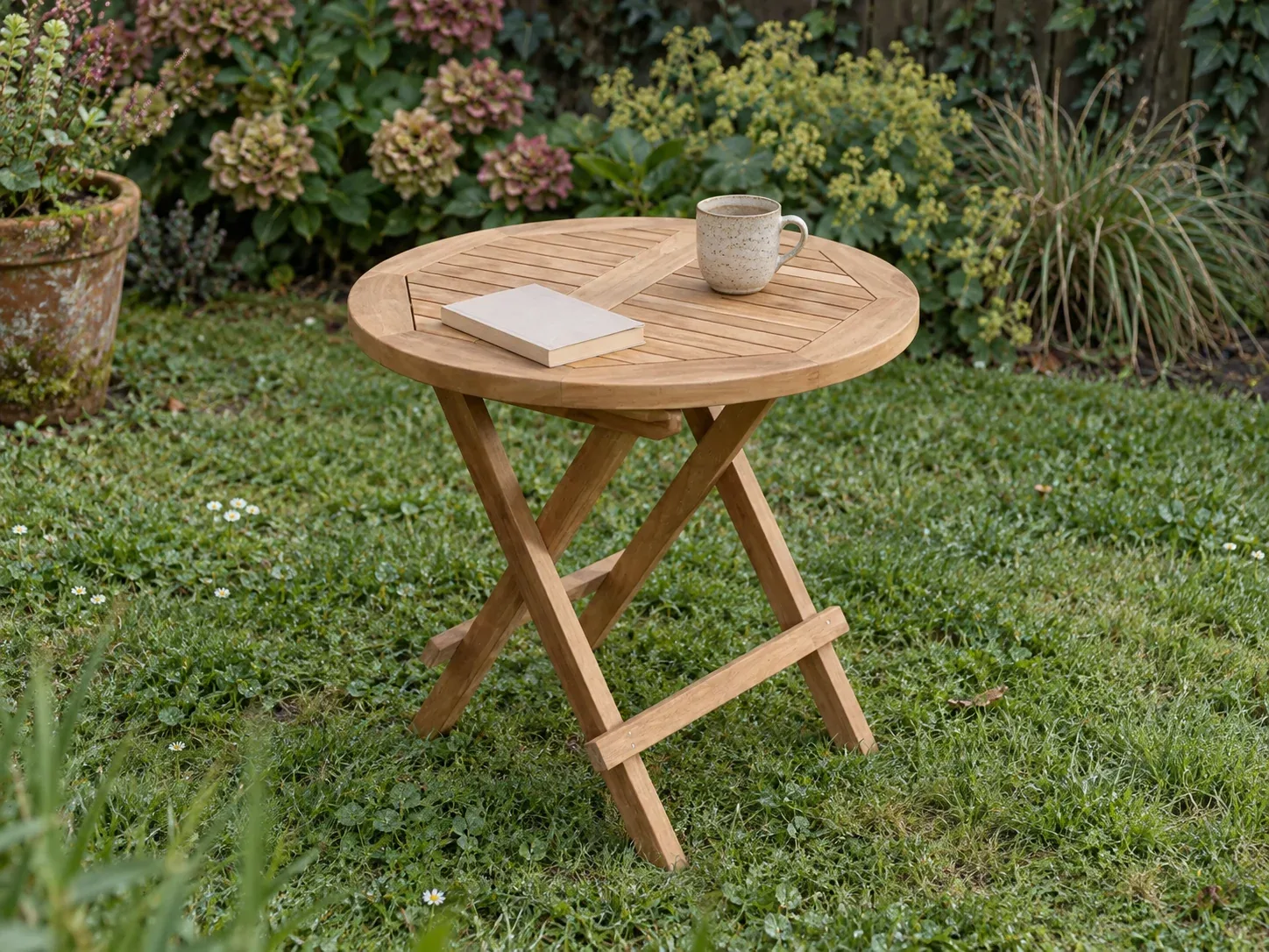 Picnic ronde klaptafel — AJOT-112