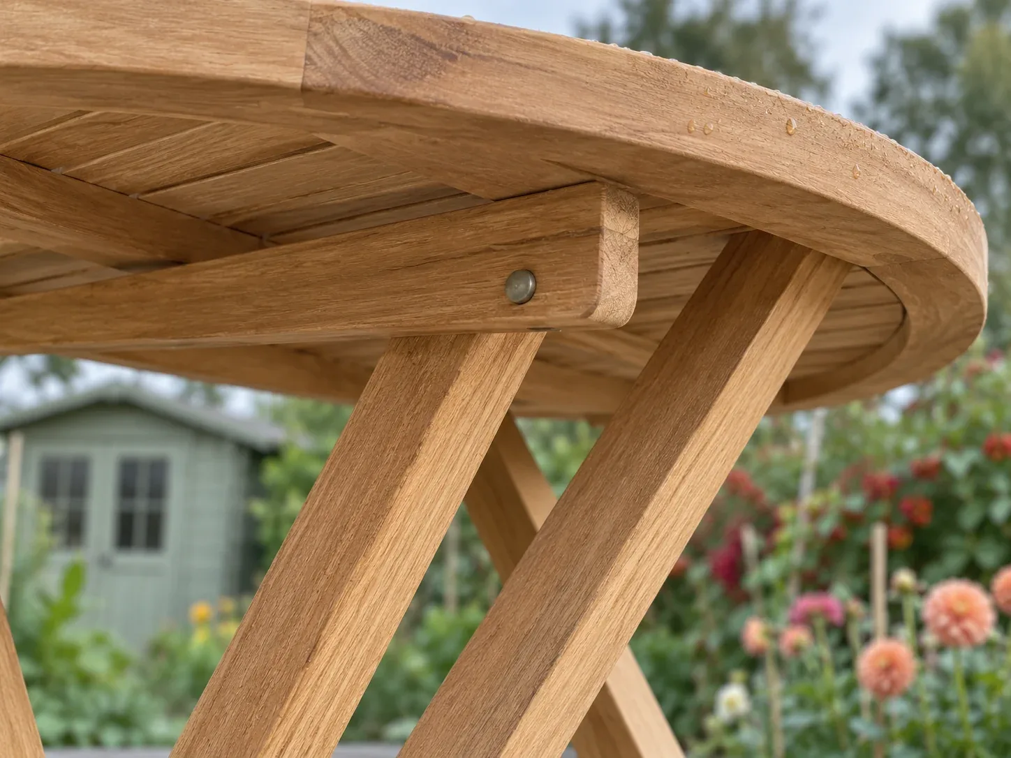 Picnic ronde klaptafel — AJOT-112