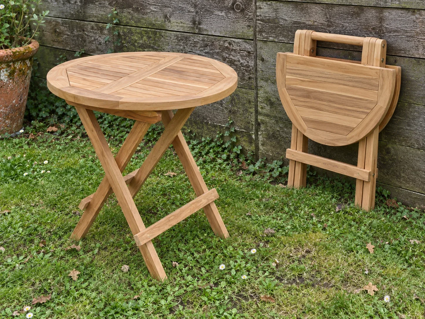 Picnic ronde klaptafel — AJOT-112