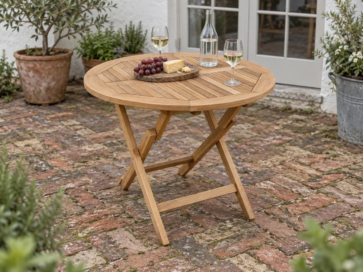 Ronde Parabola tafel DM70 — AJOT-117