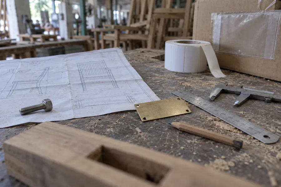 OEM — TEKENING OP DE WERKBANK
